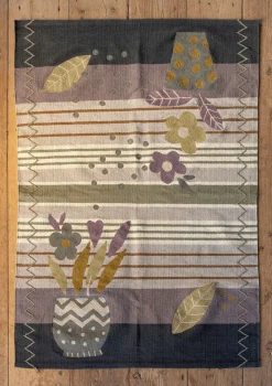 Mattor-Gudrun Sjödén Broderad matta