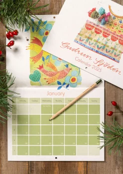 Gudruns Kalender 2025-Gudrun Sjödén s kalender 2025 Internationellversi