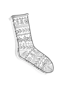 Accessoarer-Gudrun Sjödén Socka "Twinkle" i ullfrotté Svart