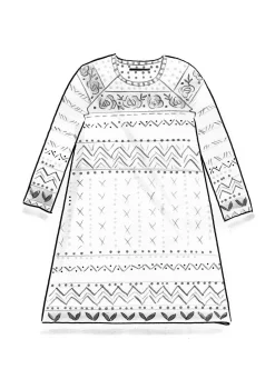 Klänningar-Gudrun Sjödén Stickad klänning