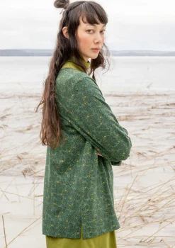 Toppar & Tröjor-Gudrun Sjödén Top "Aurora" i ekologisk bomull/modal/elastan Påfågelgrön