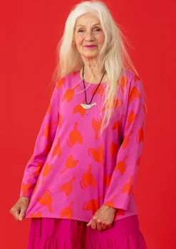 Toppar & Tröjor-Gudrun Sjödén Top "Mika" i ekologisk bomull/modal Pion
